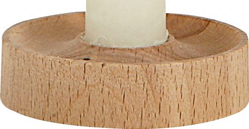 50er Set Kerzenhalter Holz