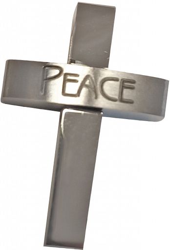 3D Kreuz PEACE