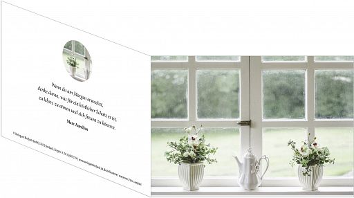 Birnbacher Karten - Fenster mit individuellem Eindruck