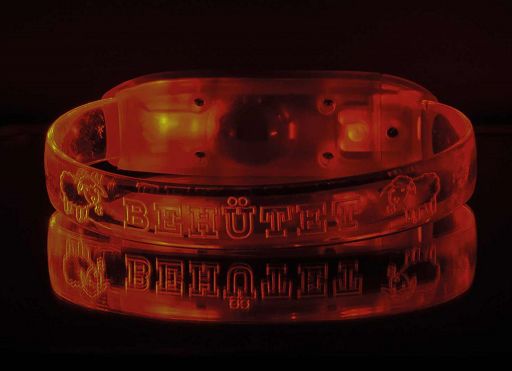 LED-Armband - behütet orange