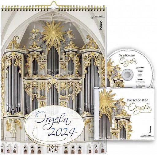 Orgelkalender 2024, mit CD
