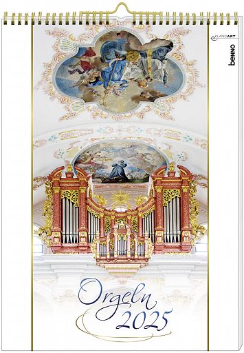 Orgel-Kalender 2025, mit CD