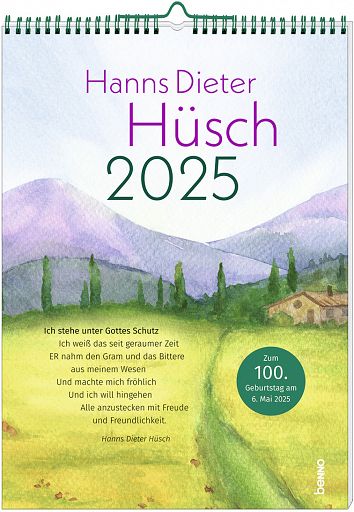 Posterkalender - Hüsch 2025