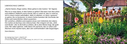 Leipziger Karte - Garten mit individuellem Eindruck