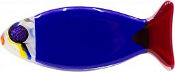 Glasfisch 15cm - blau
