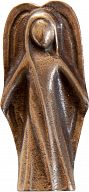 Schutzengel aus Bronze