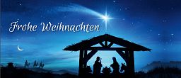 Falzkarte Weihnachtssegen „Da sie den Stern sahen ...“