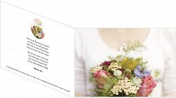 Birnbacher Karte - Blumenstrauß