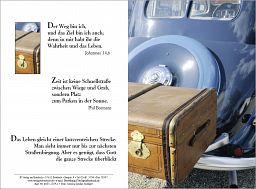 Birnbacher Karten: "Reise-Koffer" - Johannes 14,6