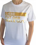 LIEBE TUT GUT - T-Shirt, Größe XL