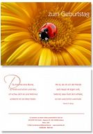 Geburtstagskarte „Sonnenblume“