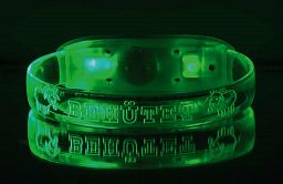 LED-Armband - behütet grün