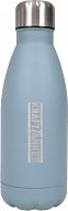 Edelstahl-Trinkflasche „Kraft tanken“, blau