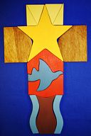 Mit dem Friedenskreuz durch das Kirchenjahr - Legekreuz