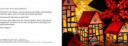 Leipziger Weihnachtskarte: Heilige Nacht, ohne Inneneindruck
