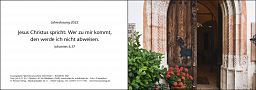 Leipziger Karte: Jahreslosung 2022 - Kirchentür