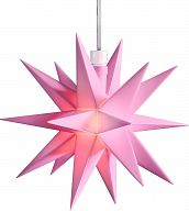 Leuchtstern, Mini-Stern 12cm, rosa