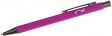 Kugelschreiber Metall mit Fischmotiv, pink