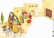 Kamishibai - Jesus segnet die Kinder
