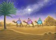 Kamishibai - Die drei Weisen such das Jesu-Kind