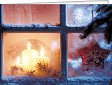 Leipziger Weihnachtskarte - Lichter im Fenster, ohne Inneneindruck