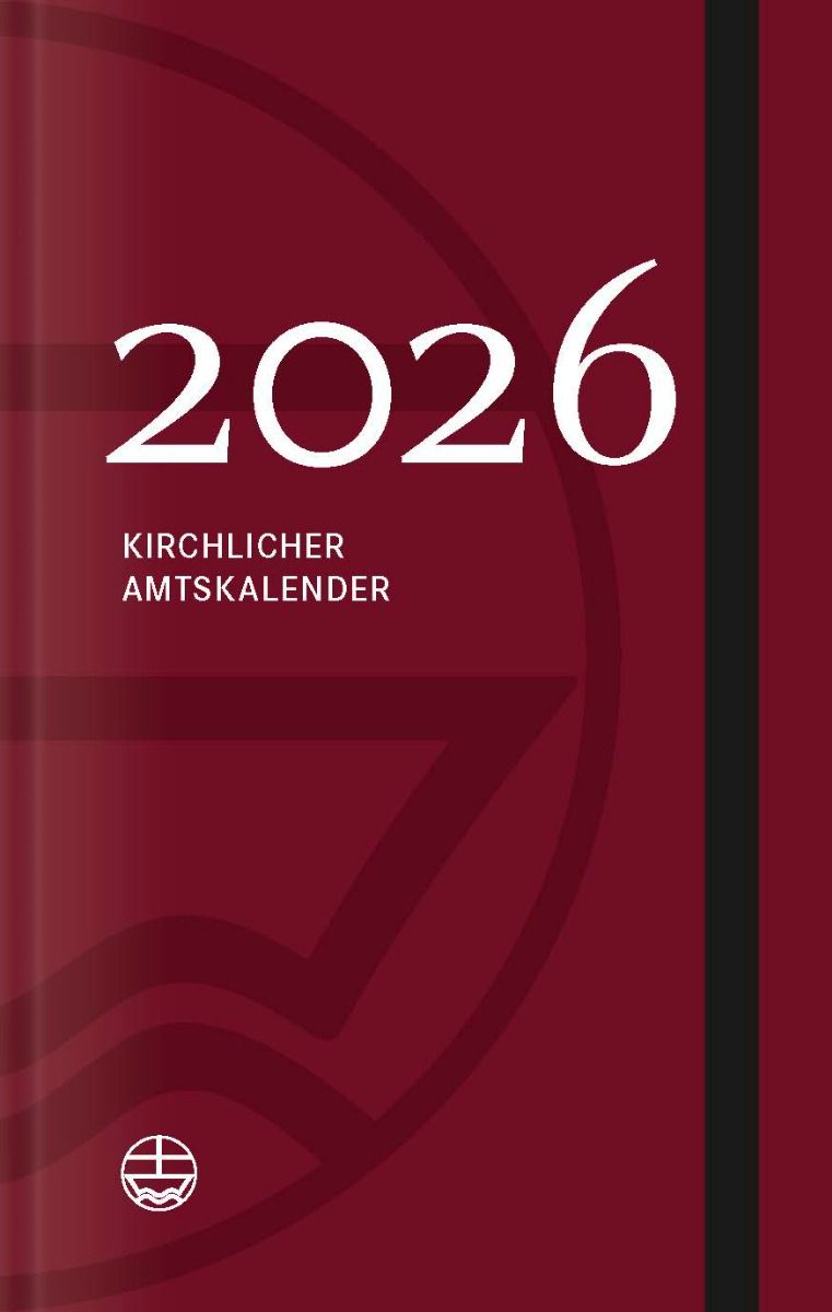 Kirchlicher Amtskalender 2026 - rot